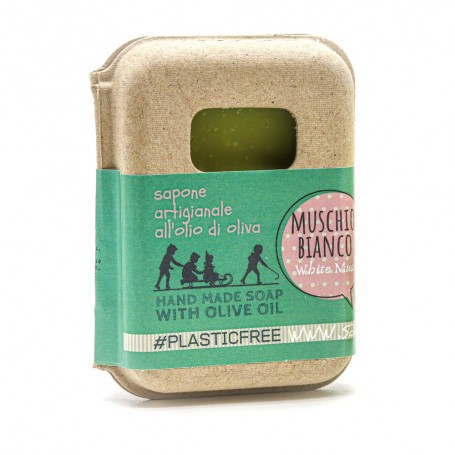 Pack 2 bagnoschiuma solidi naturali con porta sapone